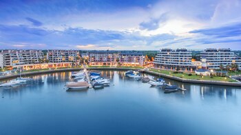 El Hotel Wyndham, en Tigre