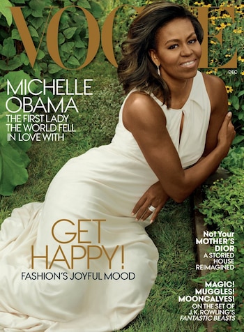 La tapa de la edición de diciembre de Vogue con la producción de la genial Leibovitz.