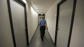 Un pasillo en la penitenciaría