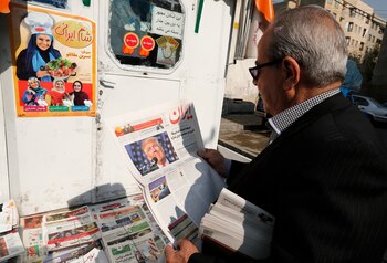 Periódicos iraníes dan cuenta del