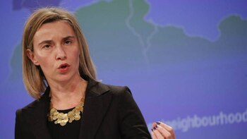 La jefa de la diplomacia