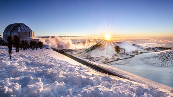 El volcán Mauna Kea es muy parecido a un cráter lunar (IStock)
