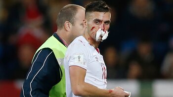 El jugador sólo tuvo un