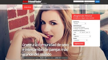 La página de inicio de