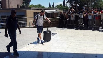Messi llegó a San Juan