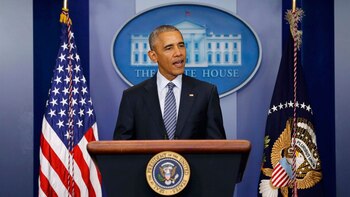 Barack Obama realizó su primera