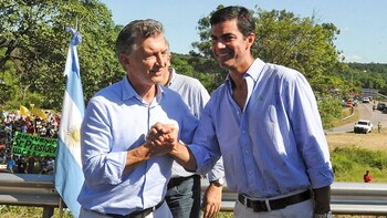 Juan Manuel Urtubey junto a Mauricio Macri