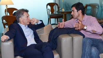 Mauricio Macri junto al gobernador de Salta Juan Manuel Urtubey (NA)