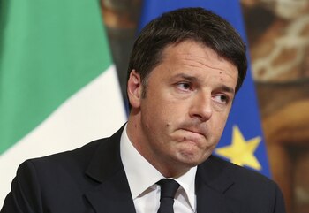 El ex primer ministro italiano