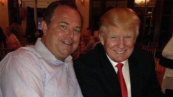 Christopher Ruddy y Donald Trump