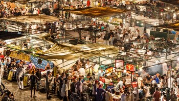 La zona gastronómica de la