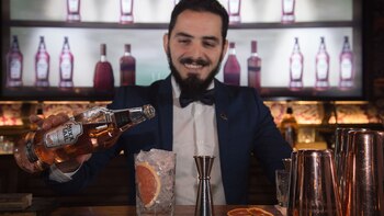 La bebida fue creada por Martin Olivera, uno de los mejores barman de la Argentina