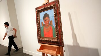 “Niña con collar” será subastada