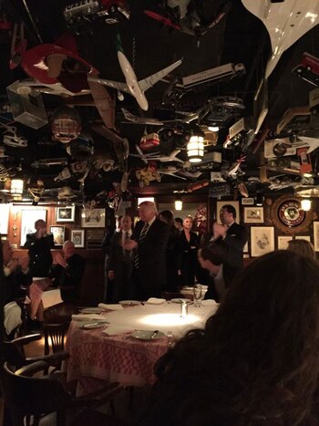 Donald Trump, aplaudido en su