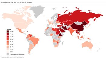 El mapa de los países