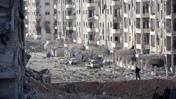 Alepo, bajo asedio (AFP)