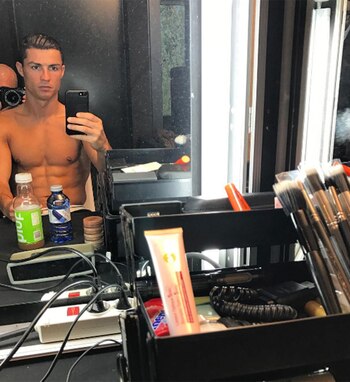 (@cristiano) Cristiano Ronaldo compartió la