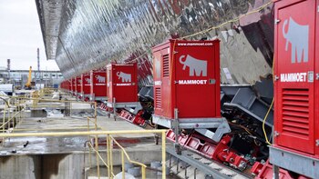 Las grúas robóticas que asisten