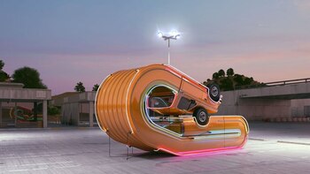 El artista se concentra en