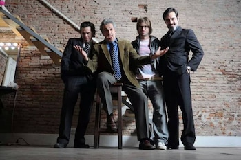 Ivo Cutzarida y sus compañeros