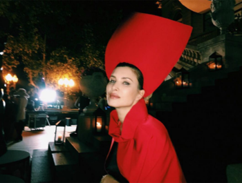 La modelo y periodista Soledad