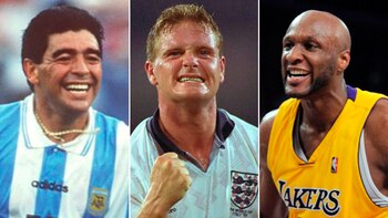 Los deportistas que cayeron en