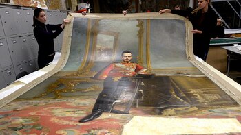 El zar Nicolás II, realizado