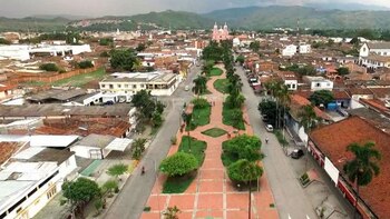 La localidad de Buga, donde