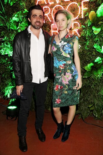 Florencia y Salvatore posan en