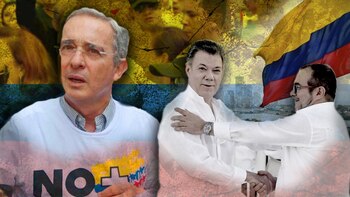 Álvaro Uribe, Juan Manuel Santos