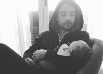 Pedro con Baltazar, y esa