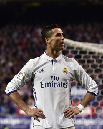 Cristiano Ronaldo y su mirada