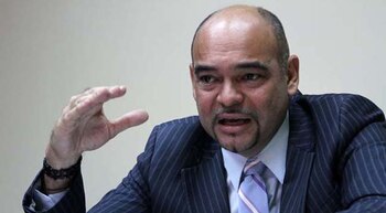 El diputado opositor Julio Montoya