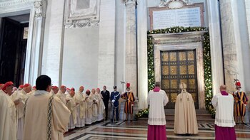 En su homilía, el Papa