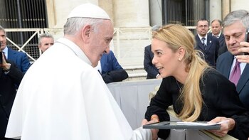 Lilian Tintori, en un encuentro