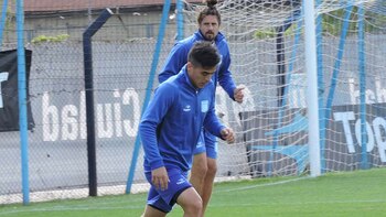 Brian Fernández volvió a Racing