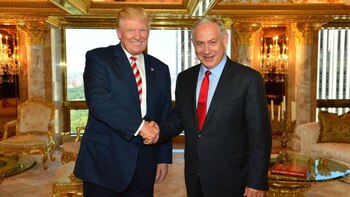 Donald Trump y Benjamin Netanyahu