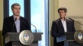 Marcos Peña y el ex