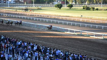 La pista de carrera fue