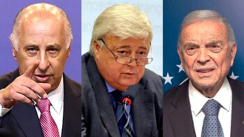 Algunos de los imputados en