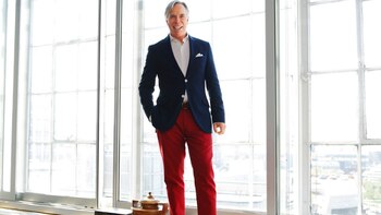 El diseñador norteamericano Tommy Hilfiger
