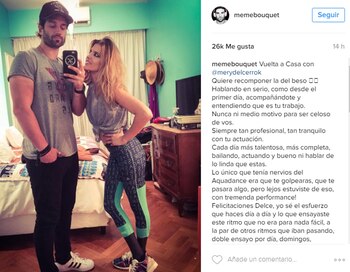 El mensaje Meme Bouquet en su cuenta de Instagram