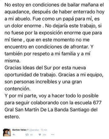 La ¿renuncia? de Barbie