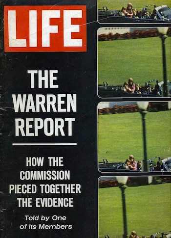 El fotograma número 313 que muestra el momento del asesinato del presidente de Estados Unidos John Fitzgerald Kennedy en Dallas, el 22 de noviembre de 1963. El vídeo completo fue publicado recién en 1975.(LIFE Magazine)