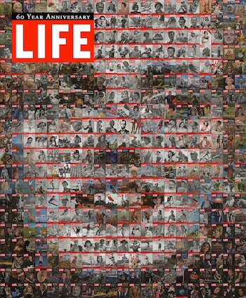 Tapa para celebrar los 60 años de la revista (Life – 2001)