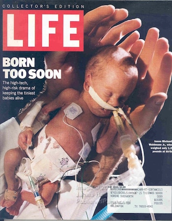 La última portada del segundo periodo de publicación de la revista, el 4 de abril de 2000 (Life)