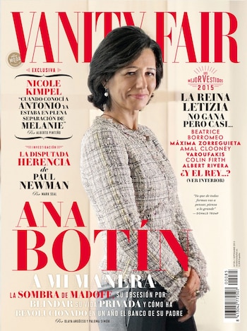 En la tapa de Vanity