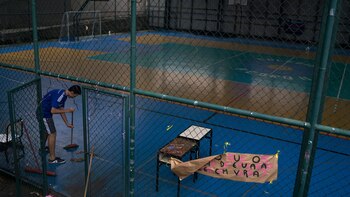 Los estudiantes reclaman contra un