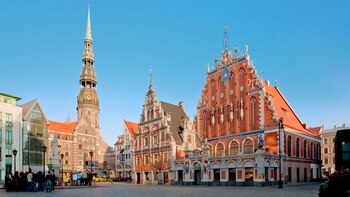 El romance sucedió en Letonia,