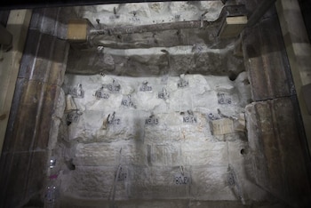 Vista de las restauraciones de